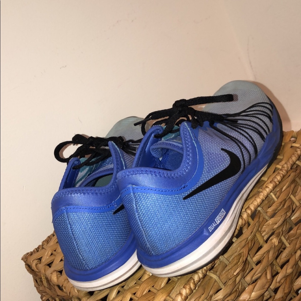 Nike Blue fade running shoes